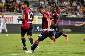 2024-09-24 - Roberto Piccoli of Cagliari Calcio - CAGLIARI VS CREMONESE - ITALIAN CUP - SOCCER