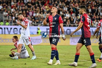 2024-09-24 - Roberto Piccoli of Cagliari Calcio - CAGLIARI VS CREMONESE - ITALIAN CUP - SOCCER