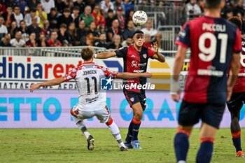 2024-09-24 - Gabriele Zappa of Cagliari Calcio - CAGLIARI VS CREMONESE - ITALIAN CUP - SOCCER