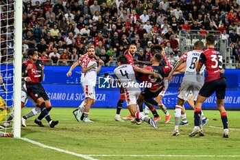 2024-09-24 - Roberto Piccoli of Cagliari Calcio - CAGLIARI VS CREMONESE - ITALIAN CUP - SOCCER