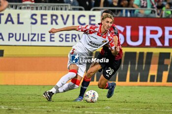 2024-09-24 - Dennis Johnsen of US Cremonese - CAGLIARI VS CREMONESE - ITALIAN CUP - SOCCER