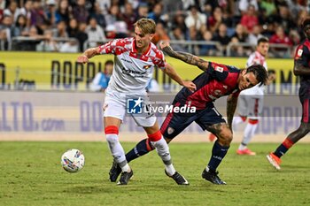 2024-09-24 - Nicolas Viola of Cagliari Calcio - CAGLIARI VS CREMONESE - ITALIAN CUP - SOCCER