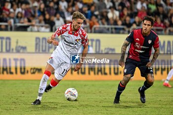 2024-09-24 - Dennis Johnsen of US Cremonese - CAGLIARI VS CREMONESE - ITALIAN CUP - SOCCER