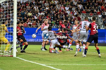 2024-09-24 - Roberto Piccoli of Cagliari Calcio - CAGLIARI VS CREMONESE - ITALIAN CUP - SOCCER