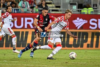 2024-09-24 - Dennis Johnsen of US Cremonese - CAGLIARI VS CREMONESE - ITALIAN CUP - SOCCER