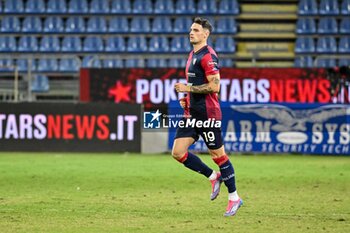 2024-09-24 - Nadir Zortea of Cagliari Calcio - CAGLIARI VS CREMONESE - ITALIAN CUP - SOCCER