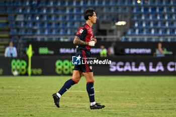 2024-09-24 - Gianluca Lapadula of Cagliari Calcio - CAGLIARI VS CREMONESE - ITALIAN CUP - SOCCER