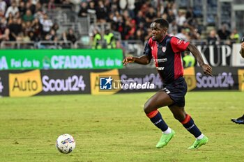 2024-09-24 - Zito Luvumbo of Cagliari Calcio - CAGLIARI VS CREMONESE - ITALIAN CUP - SOCCER