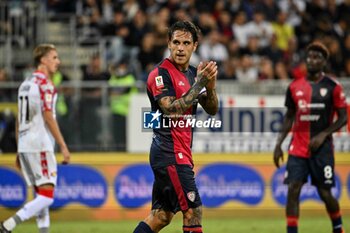 2024-09-24 - Nicolas Viola of Cagliari Calcio - CAGLIARI VS CREMONESE - ITALIAN CUP - SOCCER