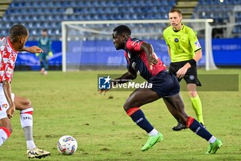 2024-09-24 - Zito Luvumbo of Cagliari Calcio - CAGLIARI VS CREMONESE - ITALIAN CUP - SOCCER