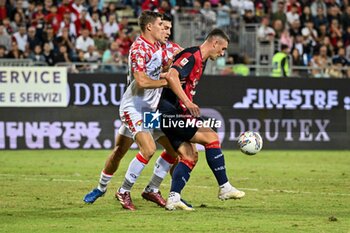 2024-09-24 - Roberto Piccoli of Cagliari Calcio - CAGLIARI VS CREMONESE - ITALIAN CUP - SOCCER