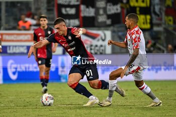 2024-09-24 - Roberto Piccoli of Cagliari Calcio - CAGLIARI VS CREMONESE - ITALIAN CUP - SOCCER