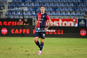 2024-09-24 - Nadir Zortea of Cagliari Calcio - CAGLIARI VS CREMONESE - ITALIAN CUP - SOCCER