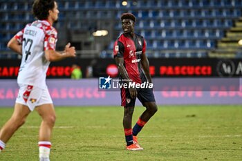 2024-09-24 - Michel Adopo of Cagliari Calcio - CAGLIARI VS CREMONESE - ITALIAN CUP - SOCCER