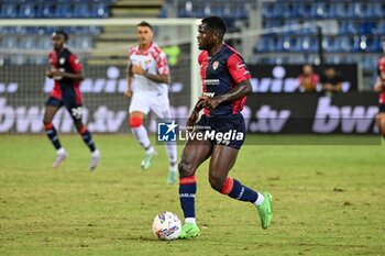 2024-09-24 - Zito Luvumbo of Cagliari Calcio - CAGLIARI VS CREMONESE - ITALIAN CUP - SOCCER