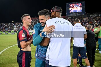 2024-09-24 - Alen Sherri of Cagliari Calgio - CAGLIARI VS CREMONESE - ITALIAN CUP - SOCCER