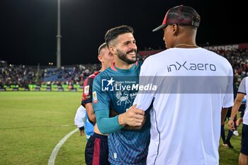 2024-09-24 - Alen Sherri of Cagliari Calgio - CAGLIARI VS CREMONESE - ITALIAN CUP - SOCCER