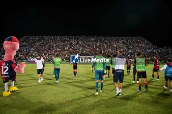 2024-09-24 - Team Cagliari Calcio, Tifosi, Fans, Supporters of Cagliari Calcio - CAGLIARI VS CREMONESE - ITALIAN CUP - SOCCER