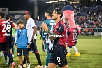 2024-09-24 - Gianluca Lapadula of Cagliari Calcio - CAGLIARI VS CREMONESE - ITALIAN CUP - SOCCER