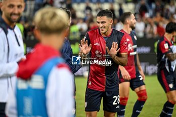 2024-09-24 - Gabriele Zappa of Cagliari Calcio - CAGLIARI VS CREMONESE - ITALIAN CUP - SOCCER