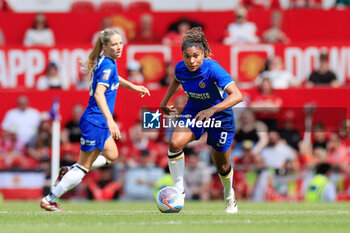 2024-05-18 - Catarina Macario (9) of Chelsea during the FA Women's Super League, English championship football match between Manchester United and Chelsea on 18 May 2024 at Old Trafford in Manchester, England - FOOTBALL - WOMEN'S ENGLISH CHAMP - MANCHESTER UNITED V CHELSEA - ENGLISH FA WOMEN'S SUPER LEAGUE - SOCCER