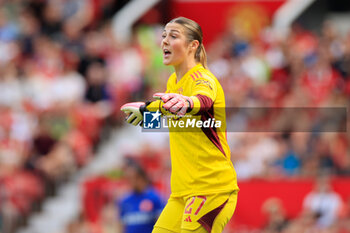 2024-05-18 - Mary Earps (27) of Manchester United during the FA Women's Super League, English championship football match between Manchester United and Chelsea on 18 May 2024 at Old Trafford in Manchester, England - FOOTBALL - WOMEN'S ENGLISH CHAMP - MANCHESTER UNITED V CHELSEA - ENGLISH FA WOMEN'S SUPER LEAGUE - SOCCER