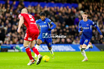 2024-01-23 - Noni Madueke (11) of Chelsea during the English League Cup, EFL Cup, semi final second leg football match between Chelsea and Middlesbrough on 23 January 2024 at Stamford Bridge in London, England - FOOTBALL - ENGLISH LEAGUE CUP - CHELSEA V MIDDLESBROUGH - ENGLISH LEAGUE CUP - SOCCER