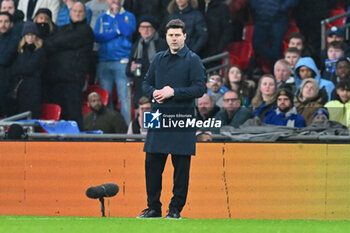 2024-02-25 - Chelsea manager Mauricio Pochettino during the English League Cup, EFL Cup, Carabao Cup, Final football match between Chelsea and Liverpool on 25 February 2024 at Wembley Stadium in London, England - FOOTBALL - ENGLISH LEAGUE CUP - FINAL - CHELSEA V LIVERPOOL - ENGLISH LEAGUE CUP - SOCCER