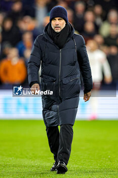 2024-02-27 - Pep Guardiola Manager of Manchester City during the English FA Cup, 5th round football match between Luton Town and Manchester City on 27 February 2024 at Kenilworth Road in Luton, England - FOOTBALL - ENGLISH CUP - LUTON TOWN V MANCHESTER CITY - ENGLISH LEAGUE CUP - SOCCER