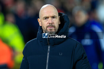 2024-02-28 - Erik ten Hag manager of Manchester United during the English Cup, FA Cup 5th round football match between Nottingham Forest and Manchester United on 28 February 2024 at the City Ground in Nottingham, England - FOOTBALL - ENGLISH CUP - NOTTINGHAM FOREST V MANCHESTER UNITED - ENGLISH LEAGUE CUP - SOCCER