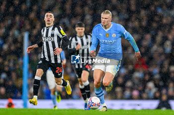 2024-03-16 - Erling Haaland of Manchester City during the English FA Cup, quarter final football match between Manchester City and Newcastle United on 16 March 2024 at the Etihad Stadium in Manchester, England - FOOTBALL - ENGLISH CUP - MANCHESTER CITY V NEWCASTLE - ENGLISH LEAGUE CUP - SOCCER