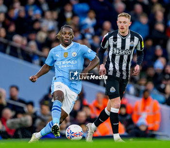 2024-03-16 - Jeremy Doku of Manchester City during the English FA Cup, quarter final football match between Manchester City and Newcastle United on 16 March 2024 at the Etihad Stadium in Manchester, England - FOOTBALL - ENGLISH CUP - MANCHESTER CITY V NEWCASTLE - ENGLISH LEAGUE CUP - SOCCER