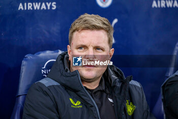2024-03-16 - Newcastle manager, Eddie Howe during the English FA Cup, quarter final football match between Manchester City and Newcastle United on 16 March 2024 at the Etihad Stadium in Manchester, England - FOOTBALL - ENGLISH CUP - MANCHESTER CITY V NEWCASTLE - ENGLISH LEAGUE CUP - SOCCER