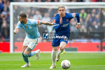 2024-04-20 - Chelsea midfielder Conor Gallagher (23) during the English Cup, FA Cup, semi-final football match between Manchester City and Chelsea on 20 April 2024 at Wembley Stadium in London, England - FOOTBALL - ENGLISH CUP - MANCHESTER CITY V CHELSEA - ENGLISH LEAGUE CUP - SOCCER