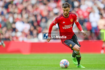 2024-04-21 - Manchester United midfielder Bruno Fernandez during the English Cup, FA Cup, semi-final football match between Coventry City and Manchester United on 21 April 2024 at Wembley Stadium in London, England - FOOTBALL - ENGLISH CUP - COVENTRY V MANCHESTER UNITED - ENGLISH LEAGUE CUP - SOCCER