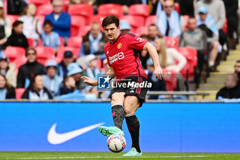 2024-04-21 - Manchester United defender Harry Maguire during the English Cup, FA Cup, semi-final football match between Coventry City and Manchester United on 21 April 2024 at Wembley Stadium in London, England - FOOTBALL - ENGLISH CUP - COVENTRY V MANCHESTER UNITED - ENGLISH LEAGUE CUP - SOCCER