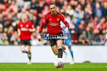 2024-04-21 - Manchester United forward Antony during the English Cup, FA Cup, semi-final football match between Coventry City and Manchester United on 21 April 2024 at Wembley Stadium in London, England - FOOTBALL - ENGLISH CUP - COVENTRY V MANCHESTER UNITED - ENGLISH LEAGUE CUP - SOCCER