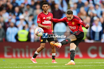 2024-04-21 - Manchester United forward Antony during the English Cup, FA Cup, semi-final football match between Coventry City and Manchester United on 21 April 2024 at Wembley Stadium in London, England - FOOTBALL - ENGLISH CUP - COVENTRY V MANCHESTER UNITED - ENGLISH LEAGUE CUP - SOCCER