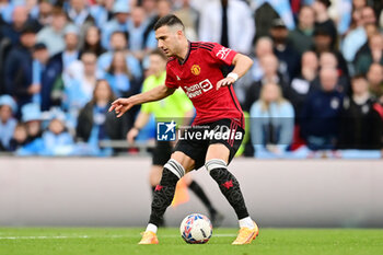 2024-04-21 - Manchester United defender Diogo Dalot during the English Cup, FA Cup, semi-final football match between Coventry City and Manchester United on 21 April 2024 at Wembley Stadium in London, England - FOOTBALL - ENGLISH CUP - COVENTRY V MANCHESTER UNITED - ENGLISH LEAGUE CUP - SOCCER