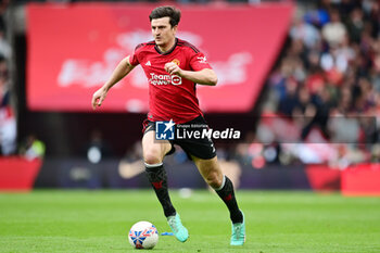 2024-04-21 - Manchester United defender Harry Maguire during the English Cup, FA Cup, semi-final football match between Coventry City and Manchester United on 21 April 2024 at Wembley Stadium in London, England - FOOTBALL - ENGLISH CUP - COVENTRY V MANCHESTER UNITED - ENGLISH LEAGUE CUP - SOCCER