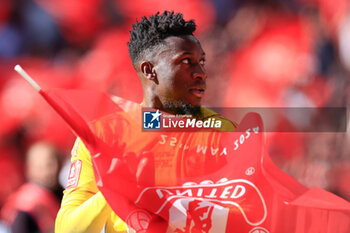 2024-05-25 - Andre Onana (24) of Manchester United after the 1-2 victory during the English FA Cup, Final football match between Manchester City and Manchester United on 25 May 2024 at Wembley Stadium in London, England - FOOTBALL - ENGLISH CUP - FINAL - MANCHESTER CITY V MANCHESTER UNITED - ENGLISH LEAGUE CUP - SOCCER