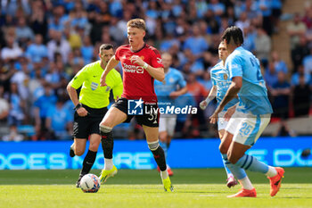 2024-05-25 - Scott McTominay (39) of Manchester United during the English FA Cup, Final football match between Manchester City and Manchester United on 25 May 2024 at Wembley Stadium in London, England - FOOTBALL - ENGLISH CUP - FINAL - MANCHESTER CITY V MANCHESTER UNITED - ENGLISH LEAGUE CUP - SOCCER