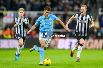 2024-01-13 - Rodri of Manchester City during the English championship Premier League football match between Newcastle United and Manchester City on 13 January 2024 at St. James' Park in Newcastle, England - FOOTBALL - ENGLISH CHAMP - NEWCASTLE V MANCHESTER CITY - ENGLISH PREMIER LEAGUE - SOCCER