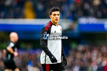 2024-01-14 - Raul Jimenez (7) of Fulham during the English championship Premier League football match between Chelsea and Fulham on 13 January 2024 at Stamford Bridge in London, England - FOOTBALL - ENGLISH CHAMP - CHELSEA V FULHAM - ENGLISH PREMIER LEAGUE - SOCCER