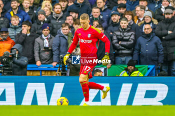 2024-01-14 - Bernd Leno (17) of Fulham during the English championship Premier League football match between Chelsea and Fulham on 13 January 2024 at Stamford Bridge in London, England - FOOTBALL - ENGLISH CHAMP - CHELSEA V FULHAM - ENGLISH PREMIER LEAGUE - SOCCER