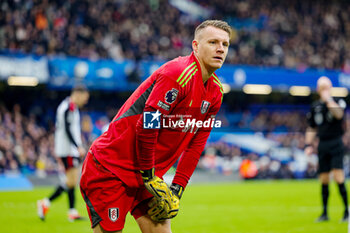 2024-01-14 - Bernd Leno (17) of Fulham during the English championship Premier League football match between Chelsea and Fulham on 13 January 2024 at Stamford Bridge in London, England - FOOTBALL - ENGLISH CHAMP - CHELSEA V FULHAM - ENGLISH PREMIER LEAGUE - SOCCER