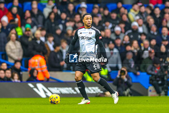 2024-01-14 - Kenny Tete (2) of Fulham during the English championship Premier League football match between Chelsea and Fulham on 13 January 2024 at Stamford Bridge in London, England - FOOTBALL - ENGLISH CHAMP - CHELSEA V FULHAM - ENGLISH PREMIER LEAGUE - SOCCER
