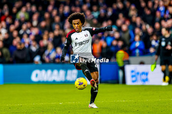 2024-01-14 - Willian (20) of Fulham during the English championship Premier League football match between Chelsea and Fulham on 13 January 2024 at Stamford Bridge in London, England - FOOTBALL - ENGLISH CHAMP - CHELSEA V FULHAM - ENGLISH PREMIER LEAGUE - SOCCER