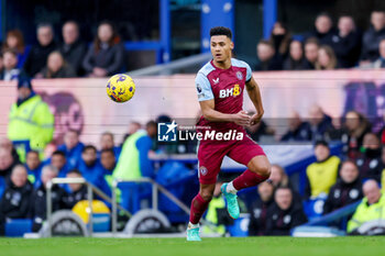 2024-01-14 - Aston Villa forward Ollie Watkins during the English championship Premier League football match between Everton and Aston Villa on 14 January 2024 at Goodison Park in Liverpool, England - FOOTBALL - ENGLISH CHAMP - EVERTON V ASTON VILLA - ENGLISH PREMIER LEAGUE - SOCCER