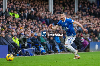 2024-01-14 - Everton midfielder Jack Harrison during the English championship Premier League football match between Everton and Aston Villa on 14 January 2024 at Goodison Park in Liverpool, England - FOOTBALL - ENGLISH CHAMP - EVERTON V ASTON VILLA - ENGLISH PREMIER LEAGUE - SOCCER